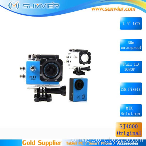 Full HD H. 264 12MP Sport Action Camera Diving DVR DV Sj400 Original 30m Waterproof Extreme Sport Helmet Action Camera